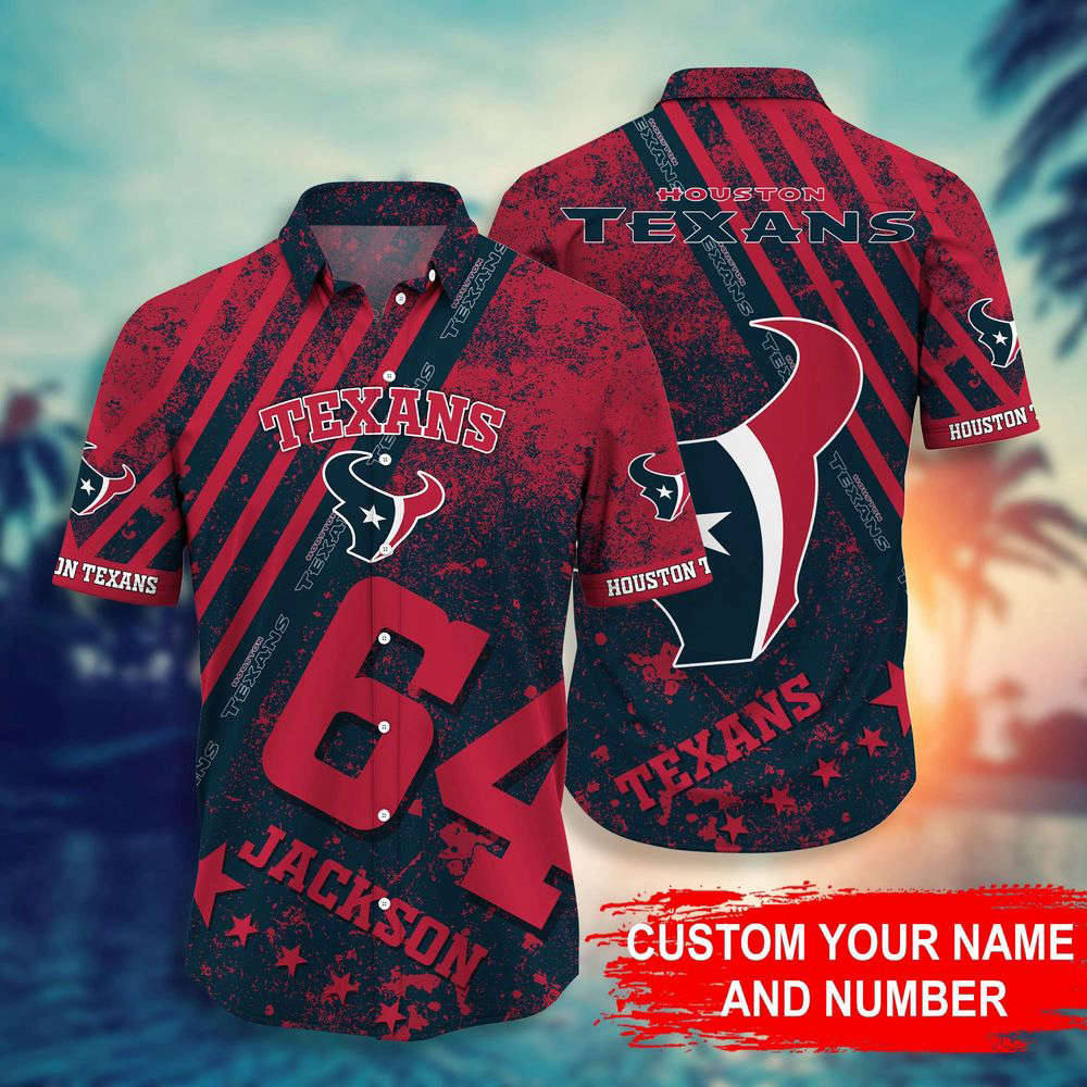 Houston Texans NFL-Personalized Hawaii Shirt Style Hot Trending