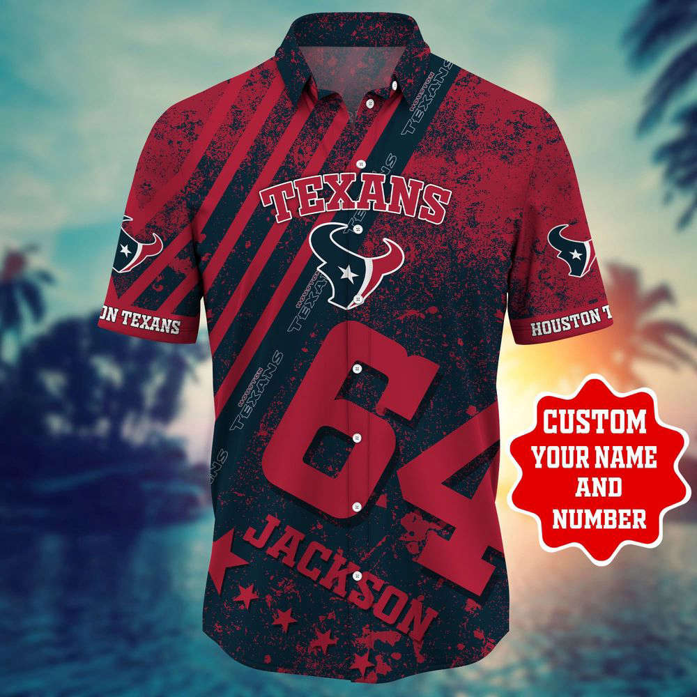 Houston Texans NFL-Personalized Hawaii Shirt Style Hot Trending