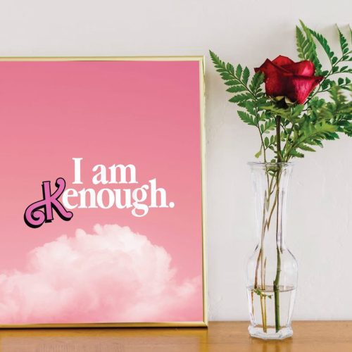 I am Kenough – Barie Movie – Barbie and Ken Poster – Gift For Home Decoration
