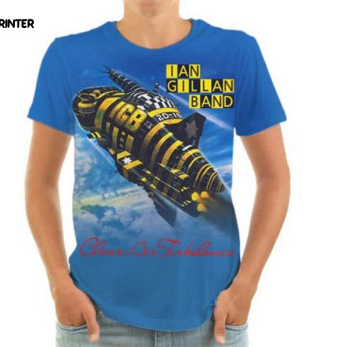 Ian Gillan Band Music 3D Tshirt