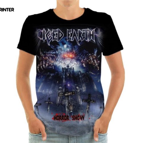 Iced Earth Music 3D Tshirt