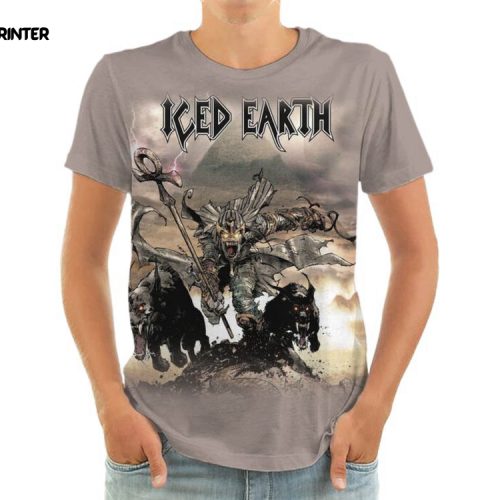 Iced Earth Music 3D Tshirt