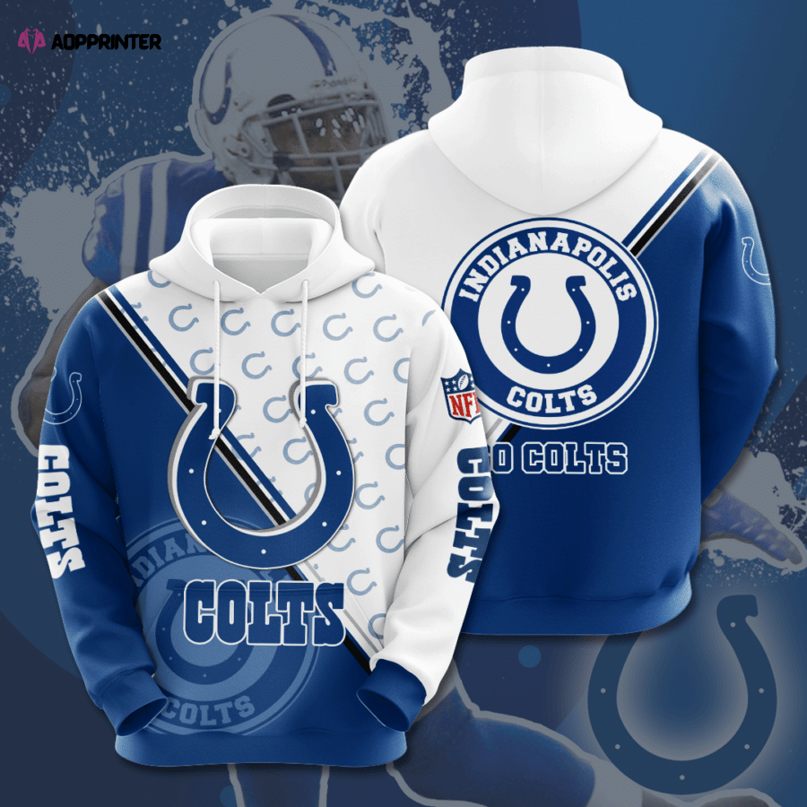 Indianapolis Colts 3D Hoodie, Gift For Men And Women