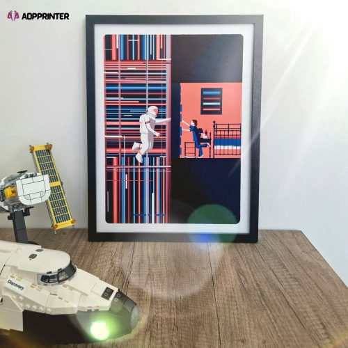 Interstellar Movie Tribute Poster, Gift For Home Decoration