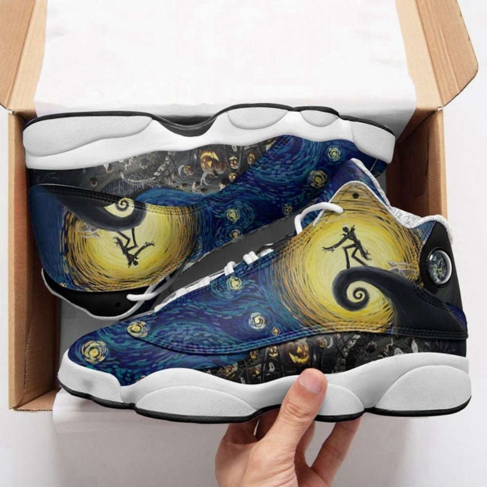 Jack Skellinton Air Jordan 13 Sneakers, Best Gift For Men And Women