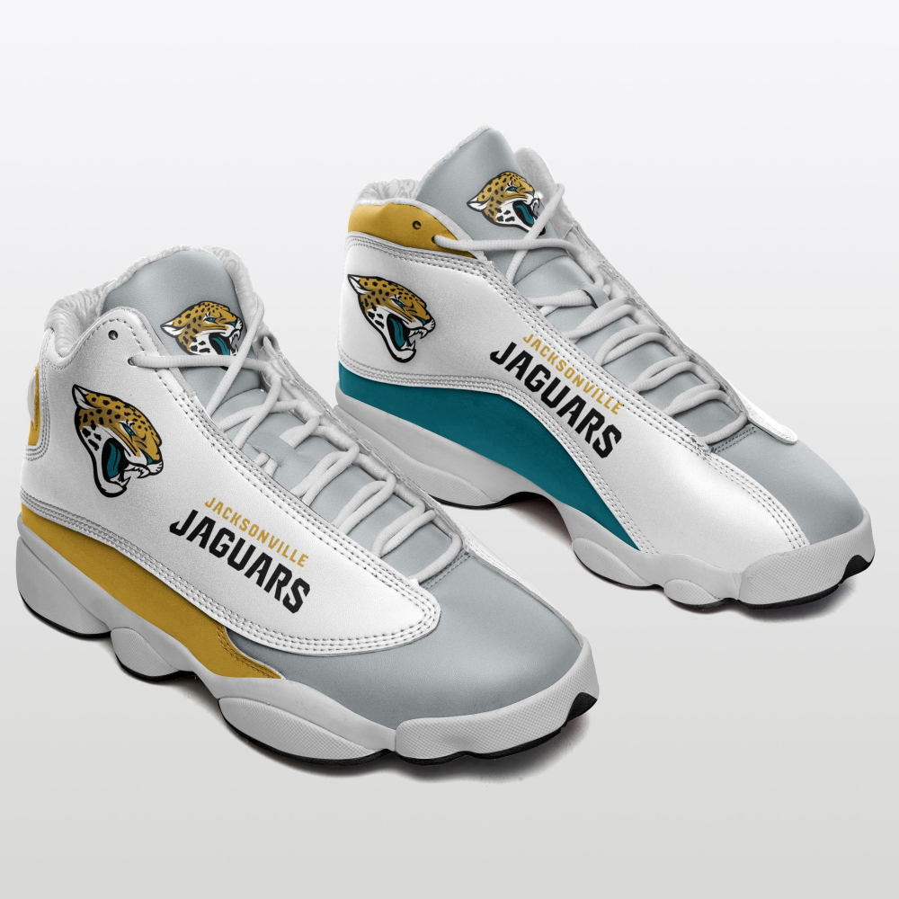 Jacksonville Jaguars Air Jordan 13 Sneakers, Gift For Men And Women