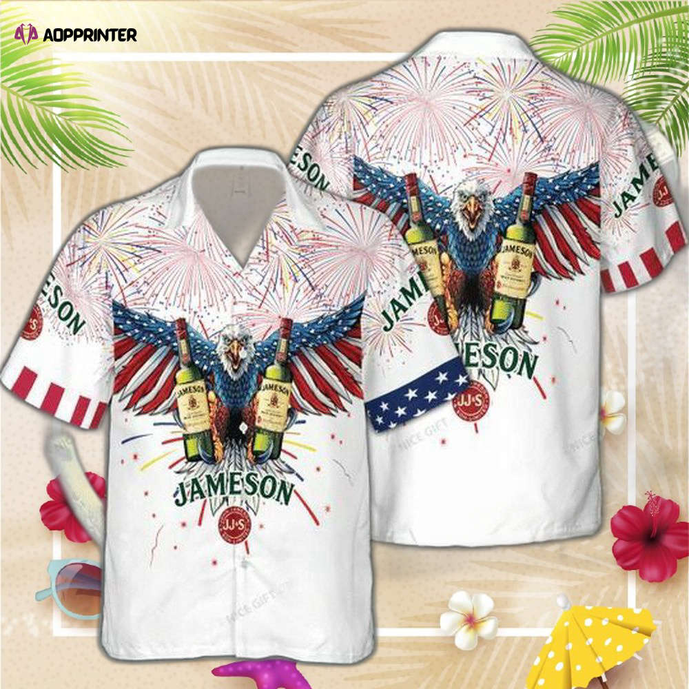 Jameson Irish 4th Of July Hawaiian Shirt For Men Women