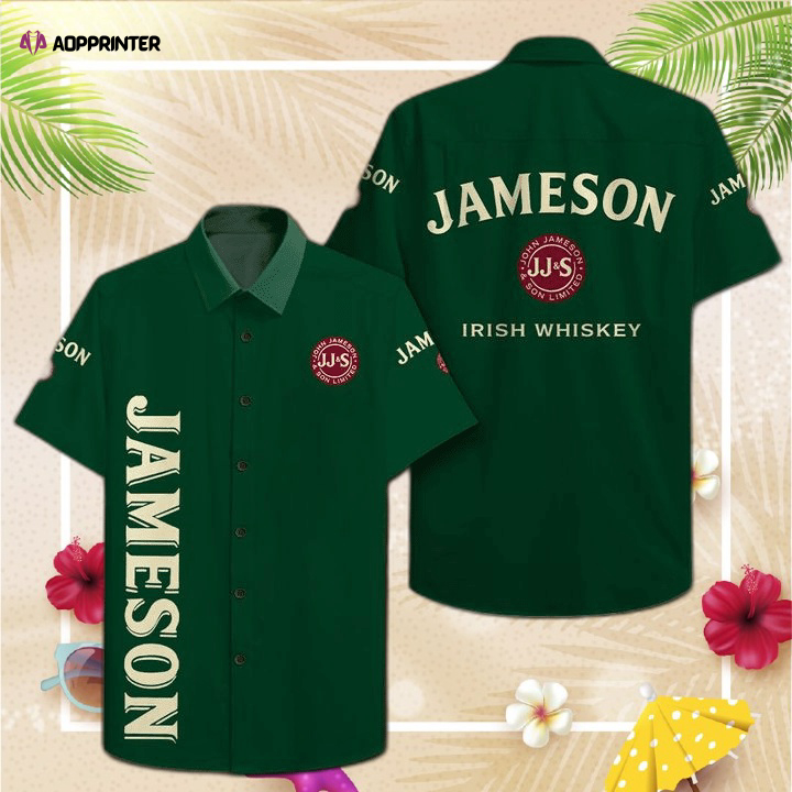 Jameson Irish Whiskey Hawaiian Shirt For Men And Women