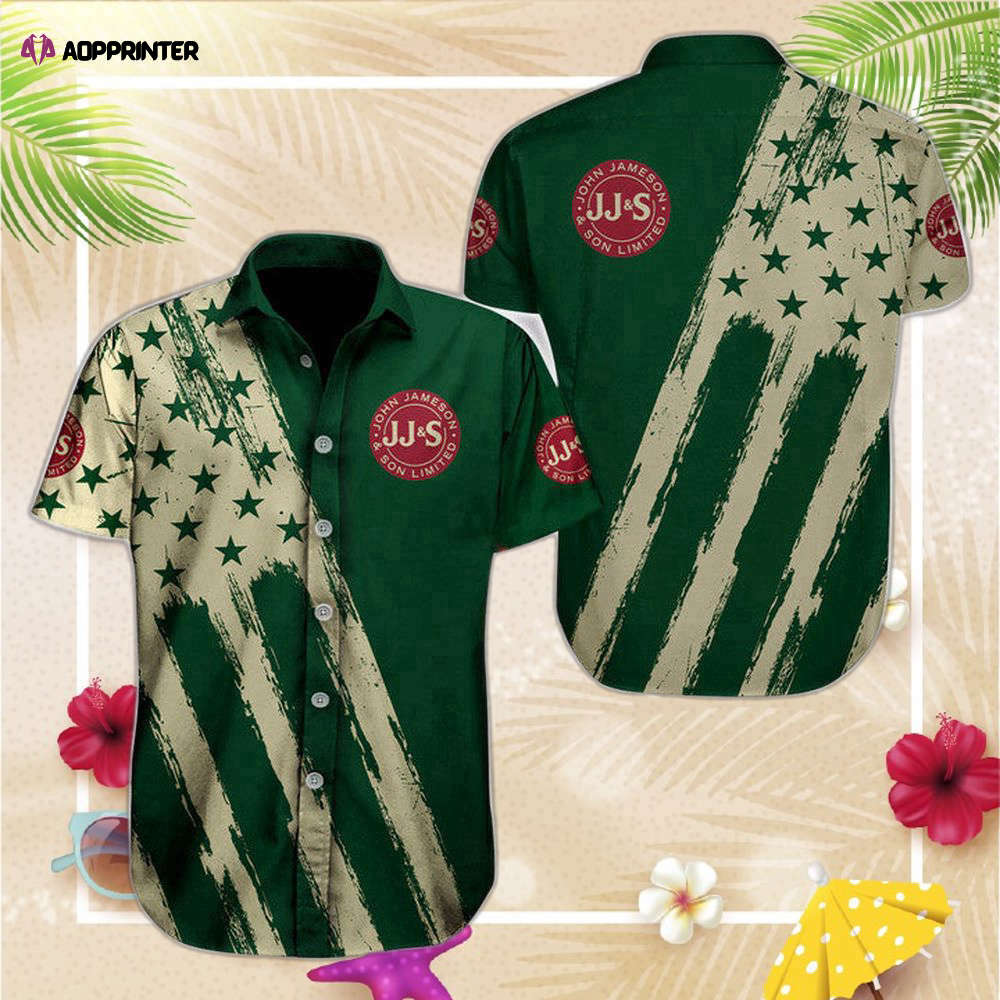 Personalized Basic Printed Jameson Hawaiian Shirt For Men And Women