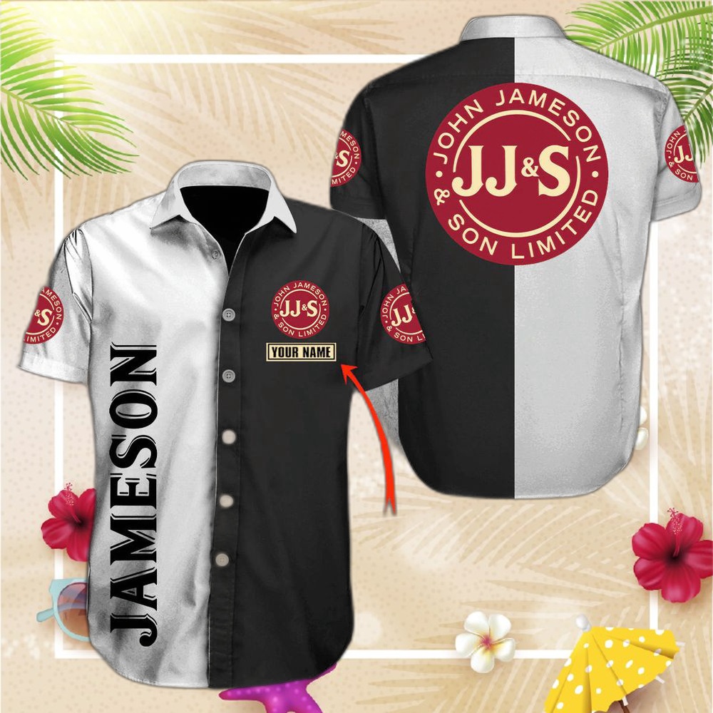 Jameson Whiskey Custom Hawaiian Shirt For Men Women