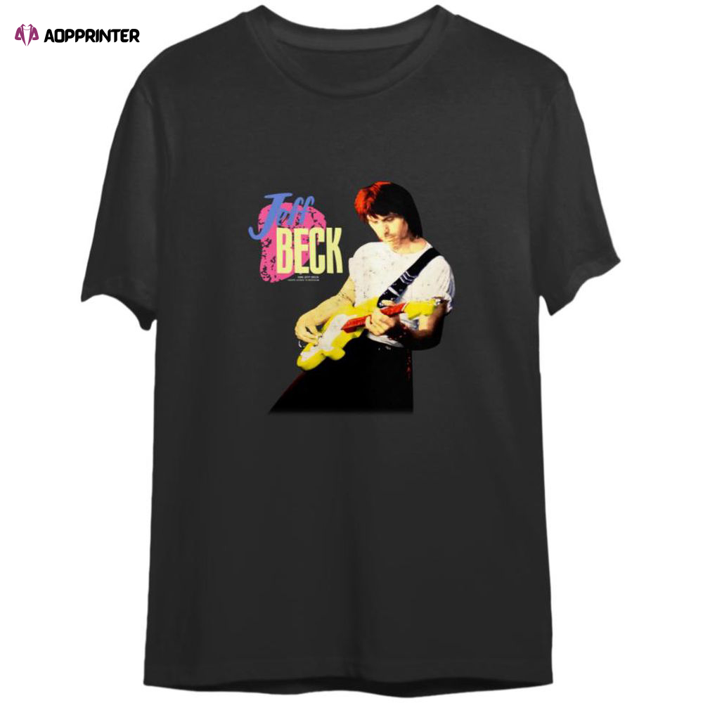 Jeff Beck Guitar Shop Tour T-Shirt For Men And Women