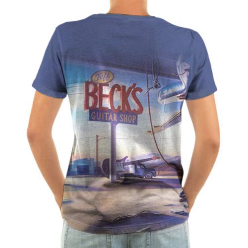 Jeff Beck  Rock Legends Music 3D Tshirt