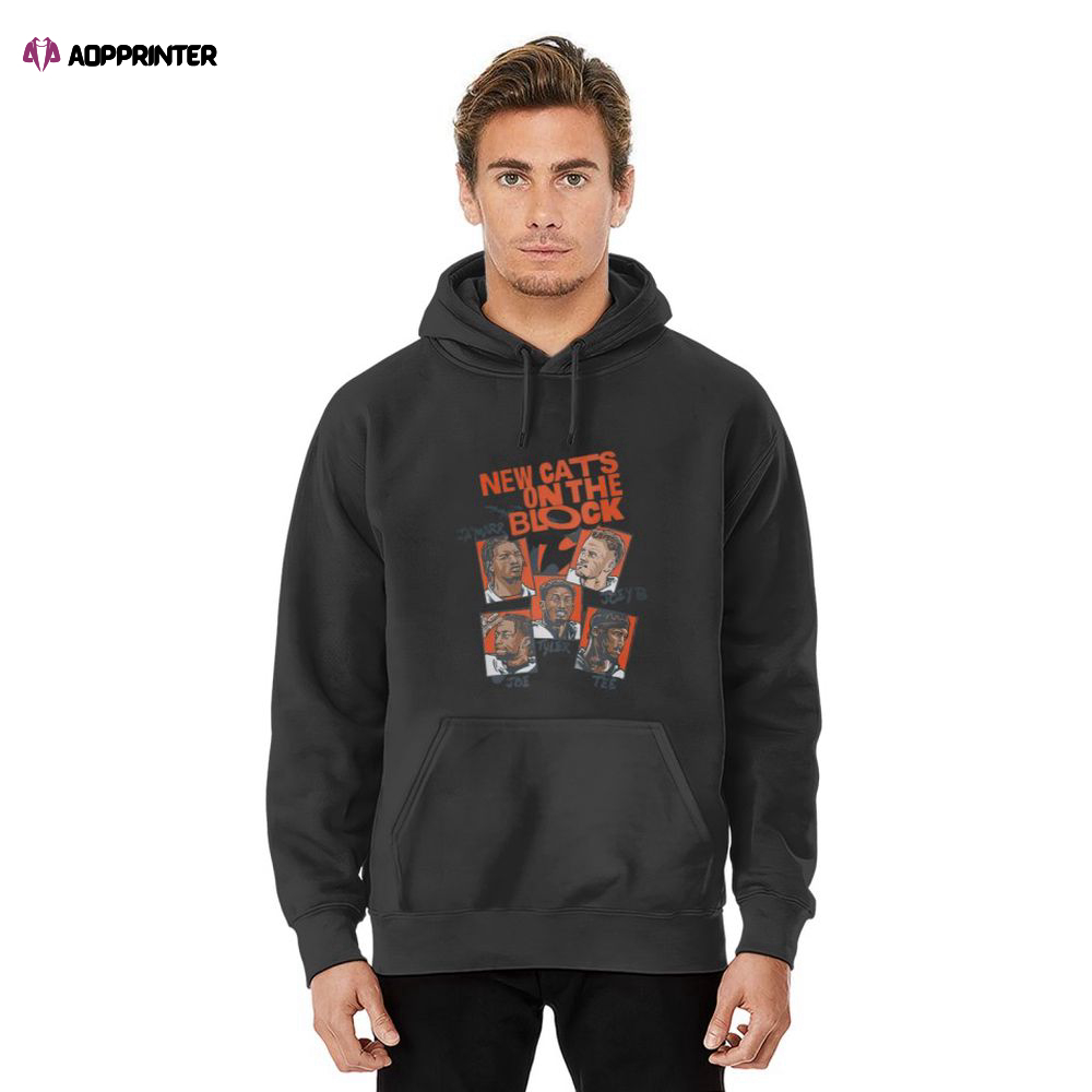 Joe Burrow New Cats On The Block Ja’marr Cincinnati Bengals Hoodie, Gift For Men And Women