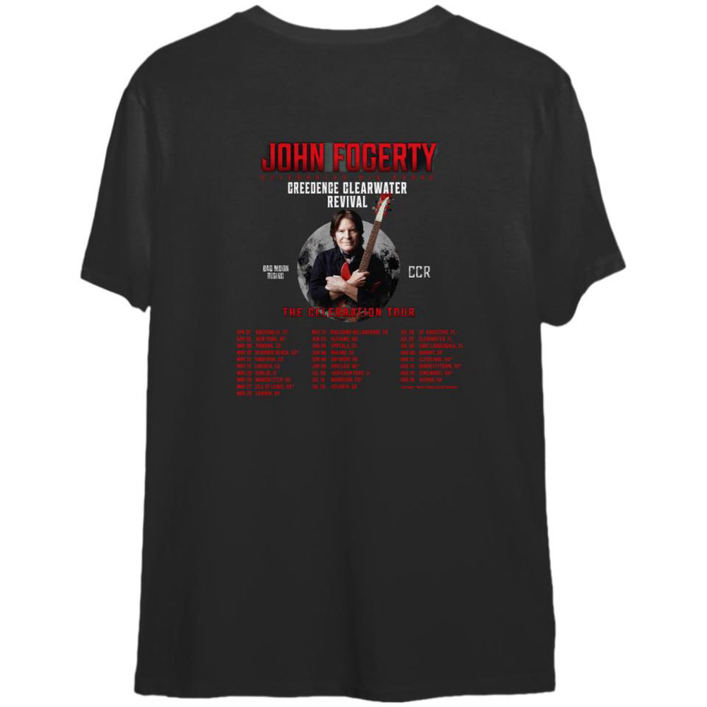 John Fogerty Celebration Tour 2023 Shirt, John Fogerty 2023 Concert Shirt, John Fogerty Celebration Concert Shirt