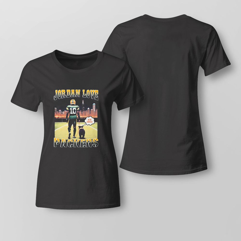 Jordan Love Packer New Owner Cosplay John Wick T-shirt For Fans