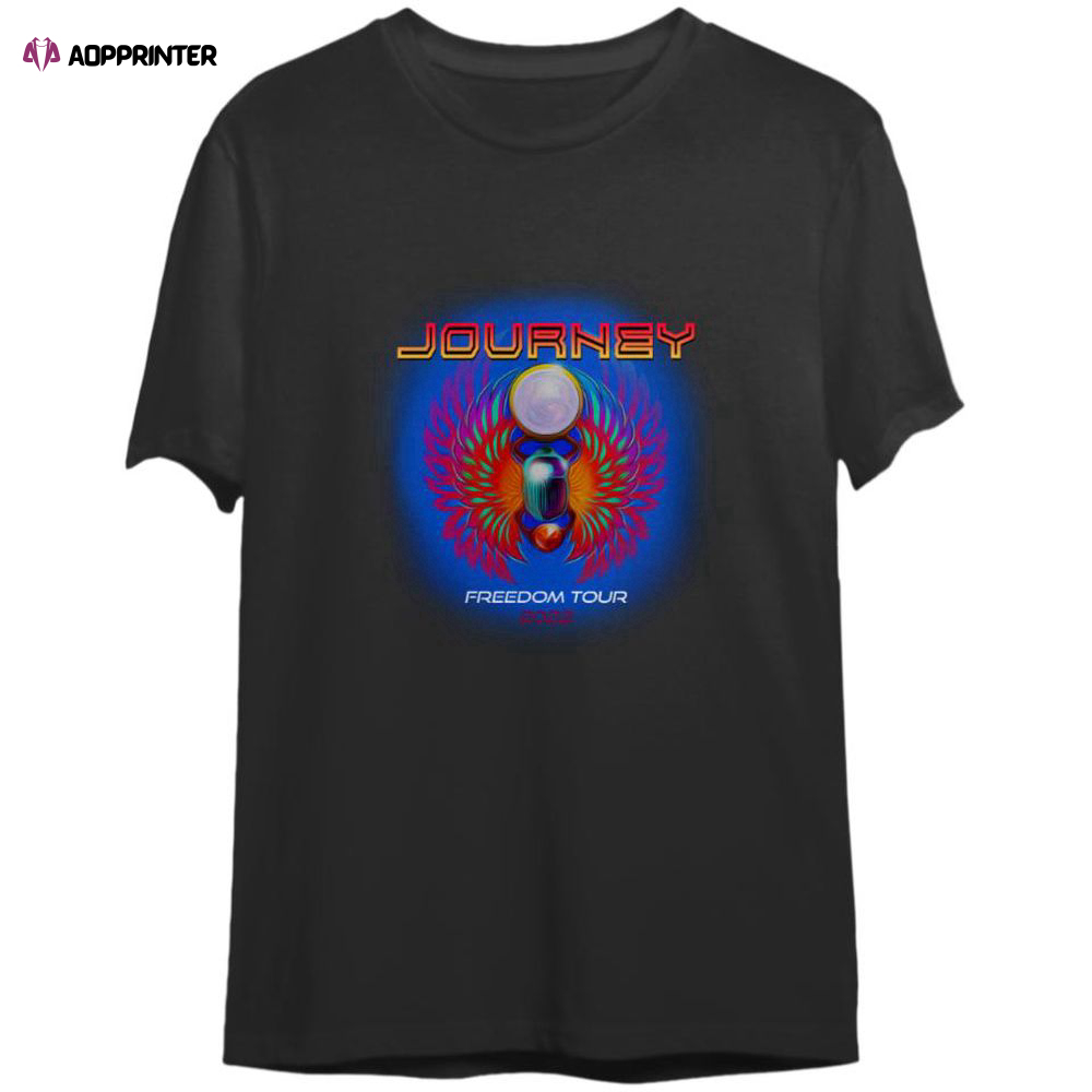 Journey Freedom Anniversary Tour 2023 T-Shirt For Men And Women