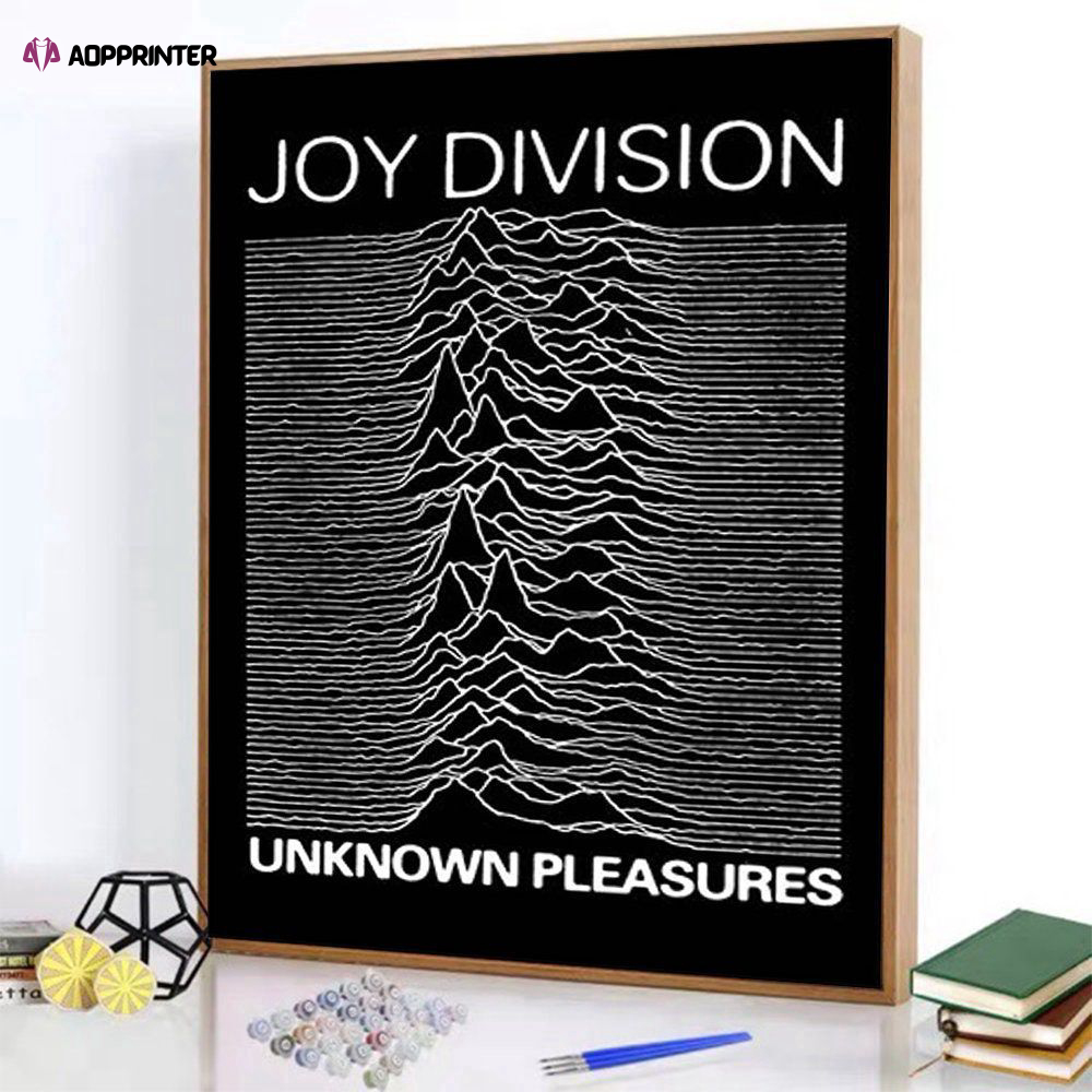 Joy Division Unknown Pleasures Poster, Best Gift For Home Decorations