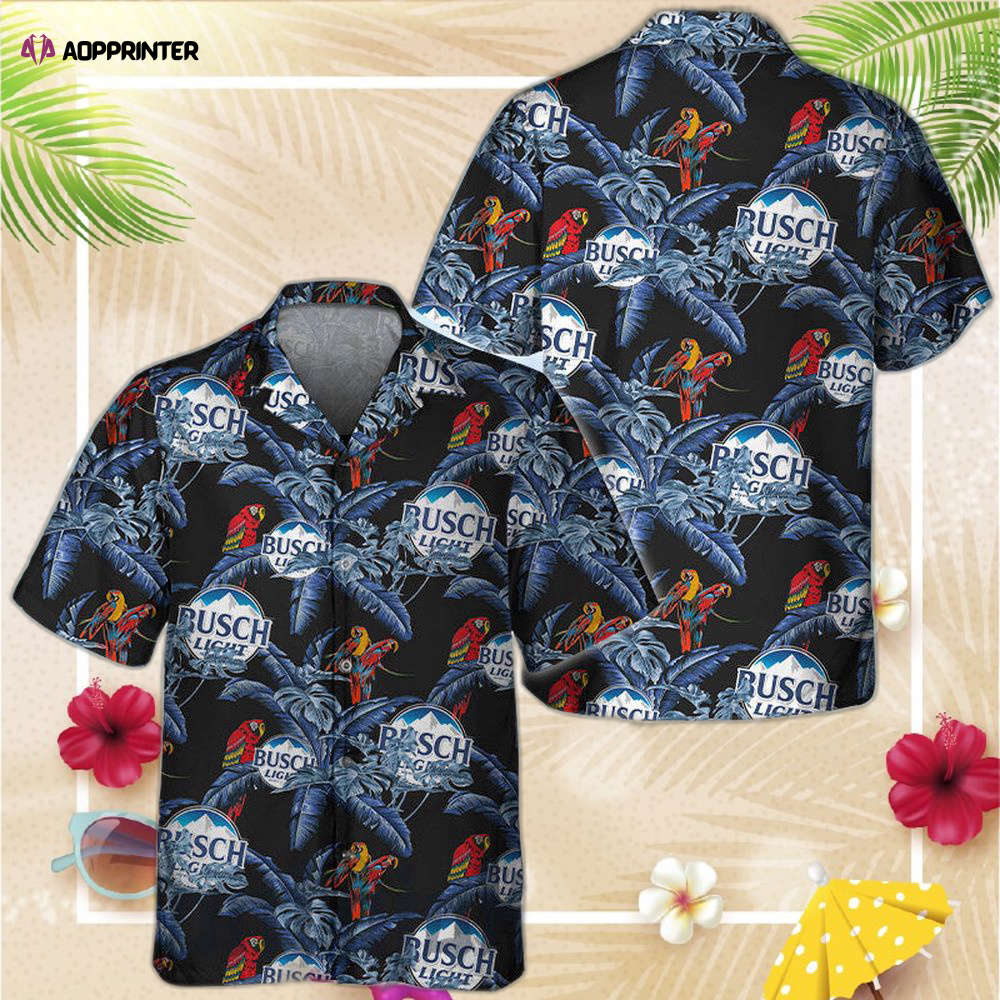 Jungle Bird Aloha Budweiser  Hawaiian Shirt For Men Women