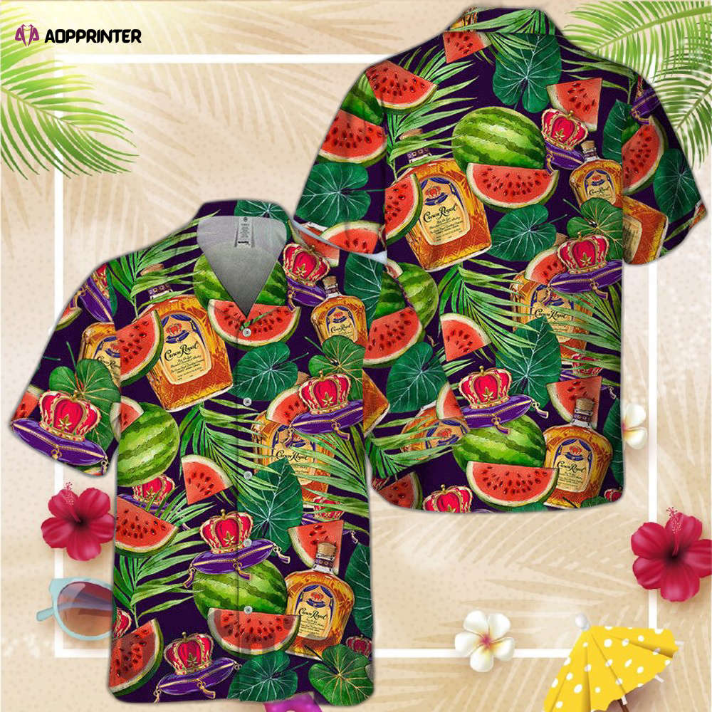 Crown Royal Hawaiian Shirt For Men And Women V2 summer shirt