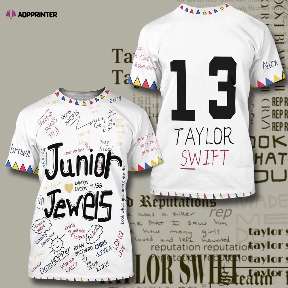 Junior Jewels Taylor Swift You Belong With Me 3D Shirt: Trendy & Stylish Girls Wear