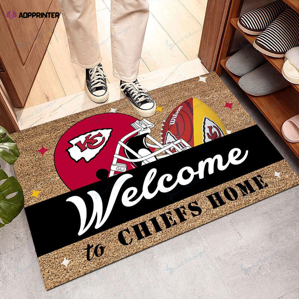 Kansas City Chiefs Doormat, Gift For Home Decor