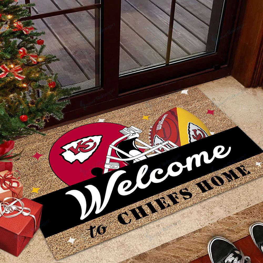 Kansas City Chiefs Doormat, Gift For Home Decor