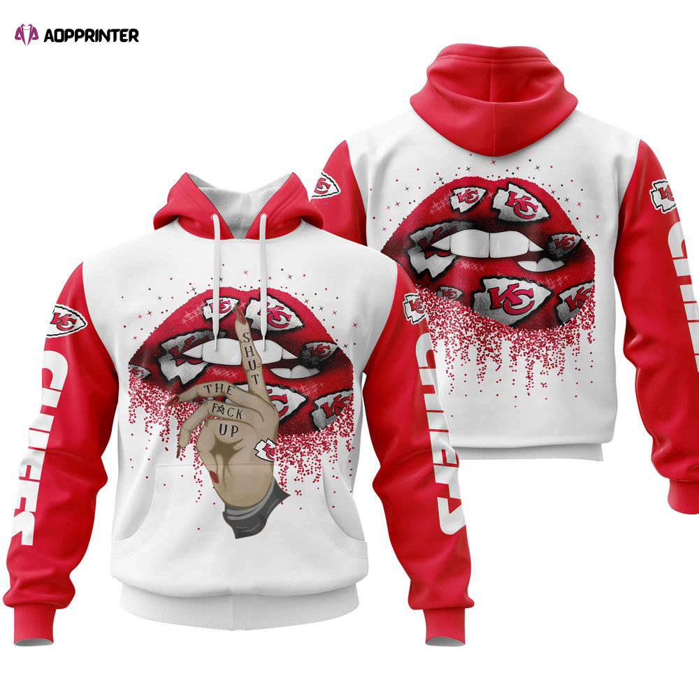 Kansas City Chiefs Lips Hoodie, Gift For Men And Women