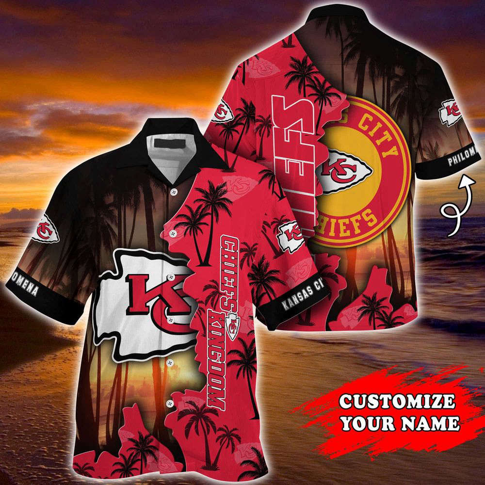 Kansas City Chiefs NFL-Customized Summer Hawaii Shirt For Sports Enthusiasts