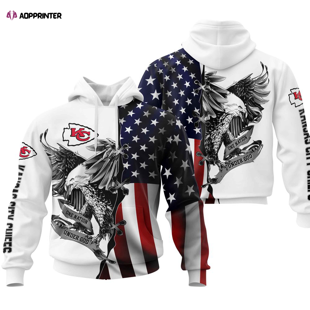 Indianapolis Colts USA Flag Eagle Hoodie, For Men And Women