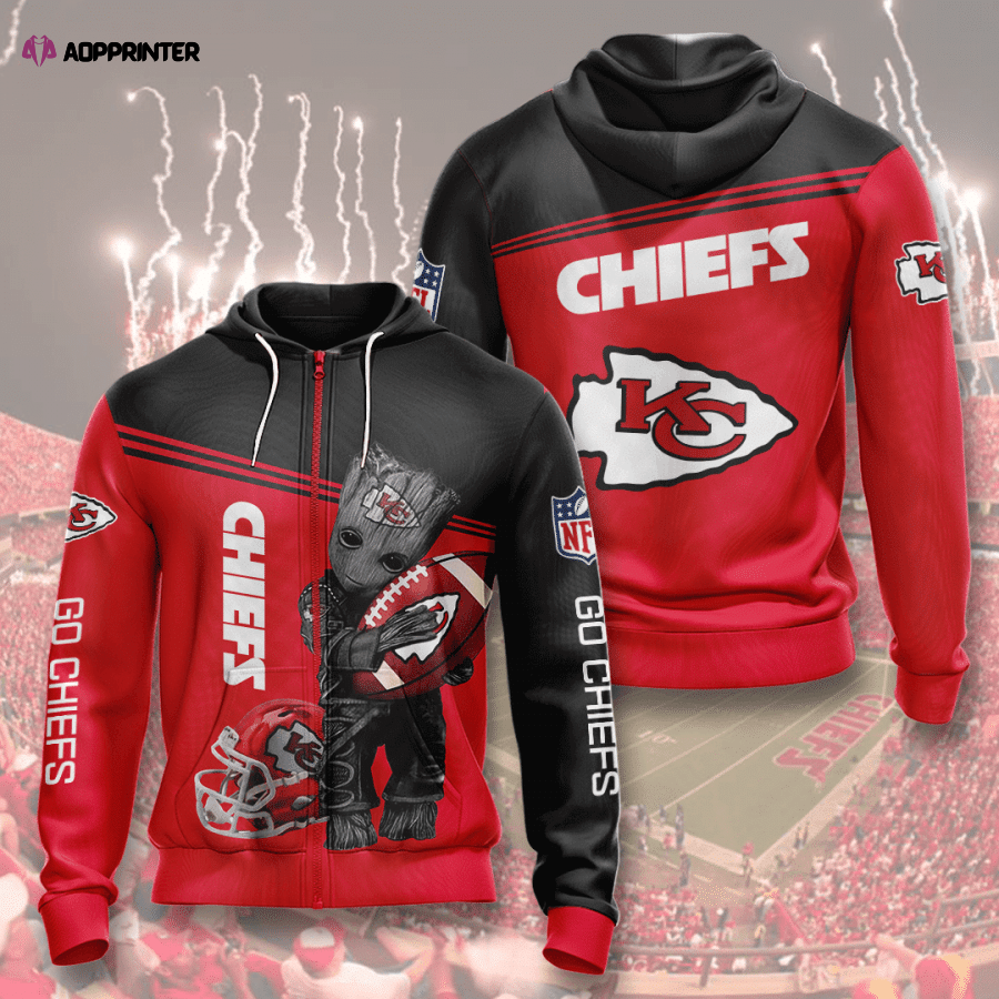 Personalized Kansas City Chiefs 3D Hoodie, Gift For Men And Women