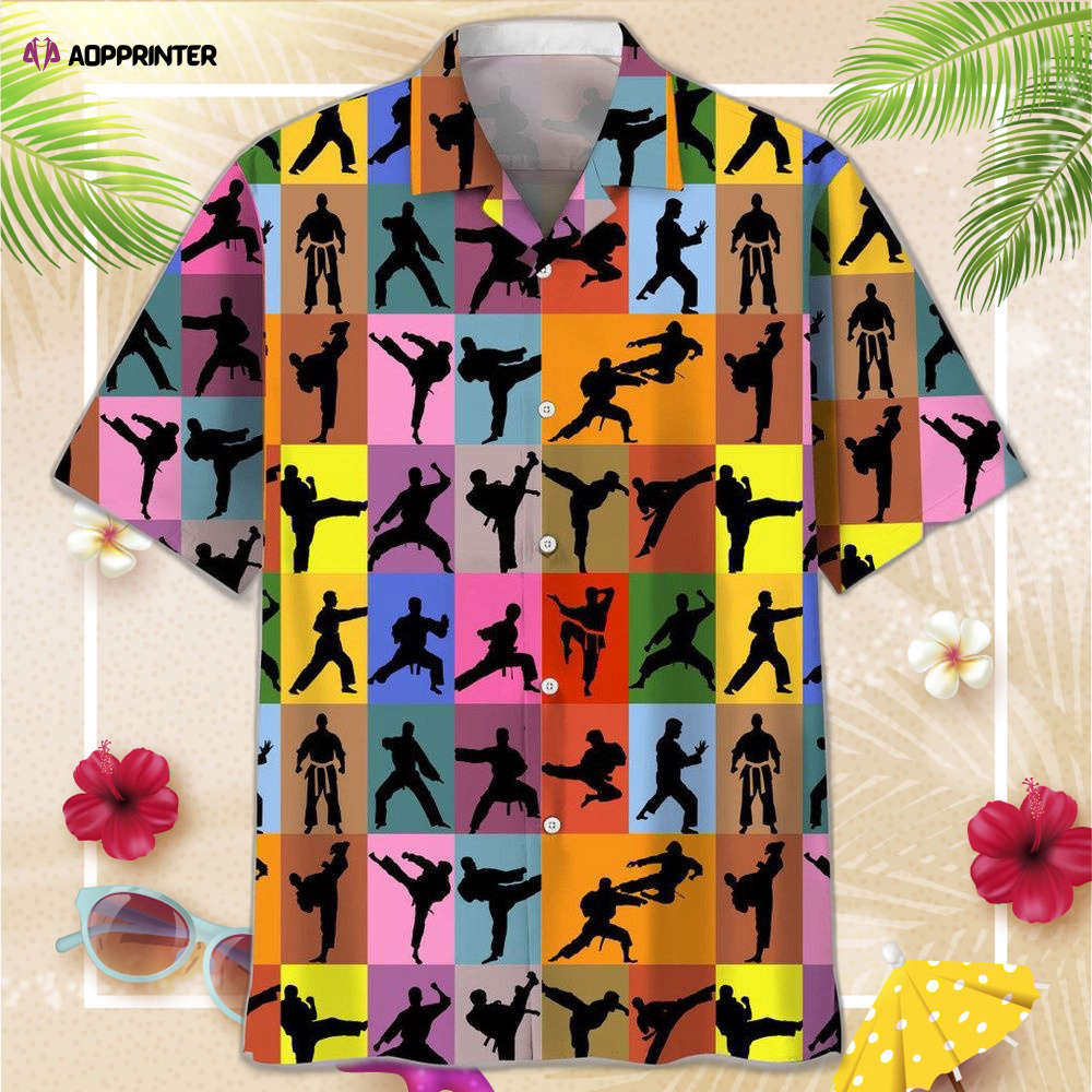 Karate Color Hawaiian Shirt, Best Gift For Men And Women