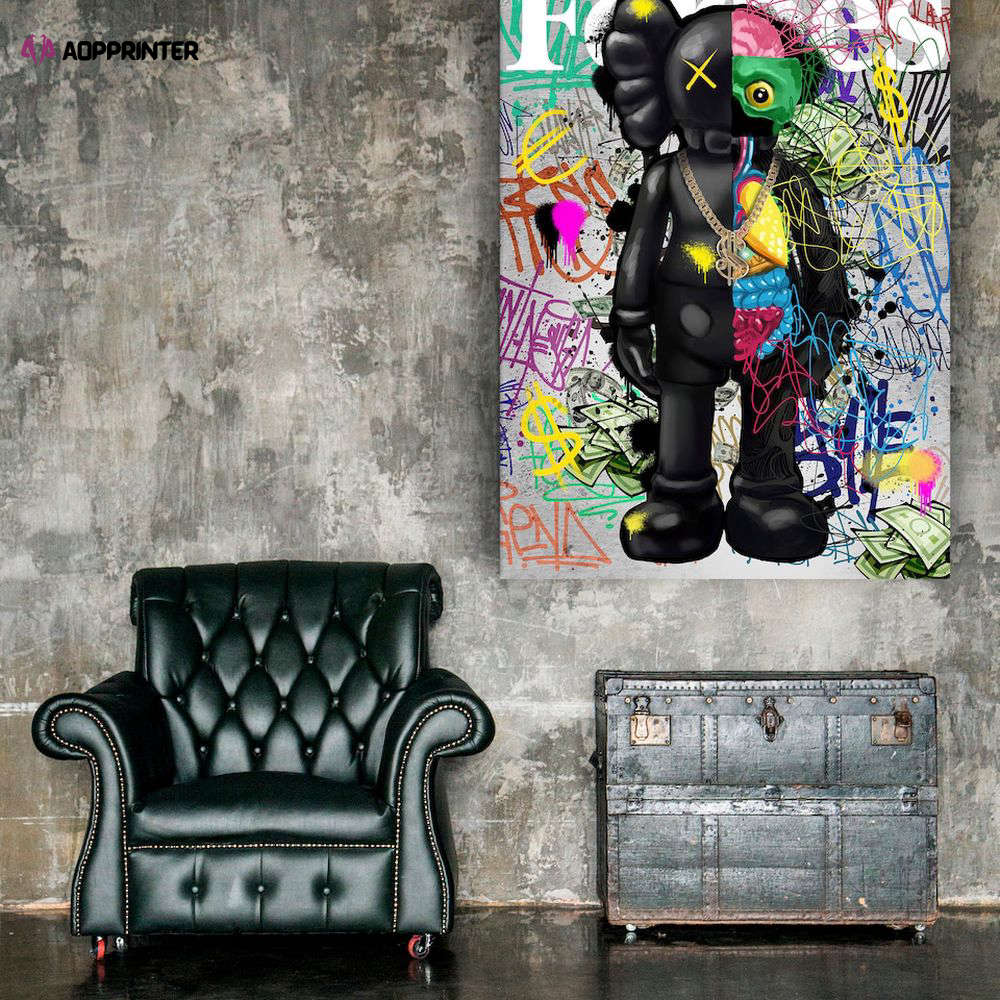 Kaws Poster, Best Gift For Home Decoration