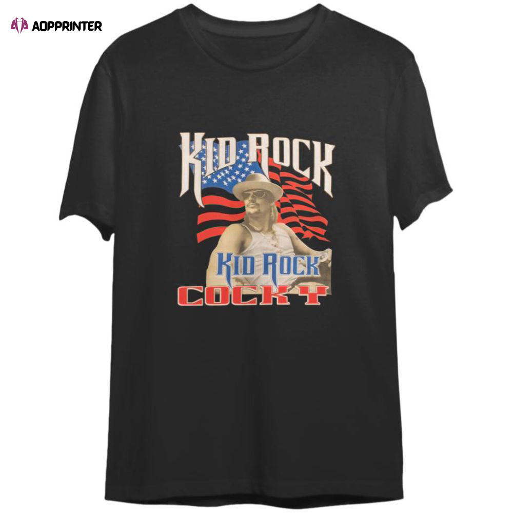 Kid Rock 2002  T-Shirt, Gift For Men And Women