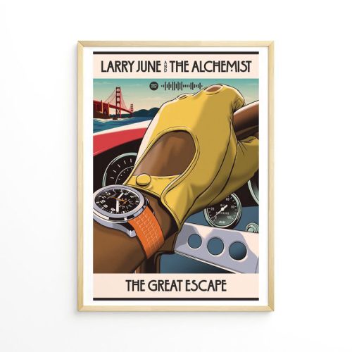 Larry June, The Alchemist – The Great Escape Album Poster – Gift For Home Decor