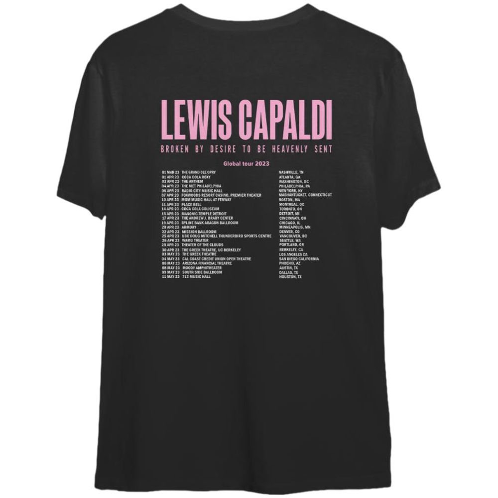 Lewis Capaldi Shirt, Lewis Capaldi Tour 2023 Shirt