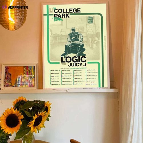 Logic The College Park Tour 2023 Poster, Best Gift For Home Decoration