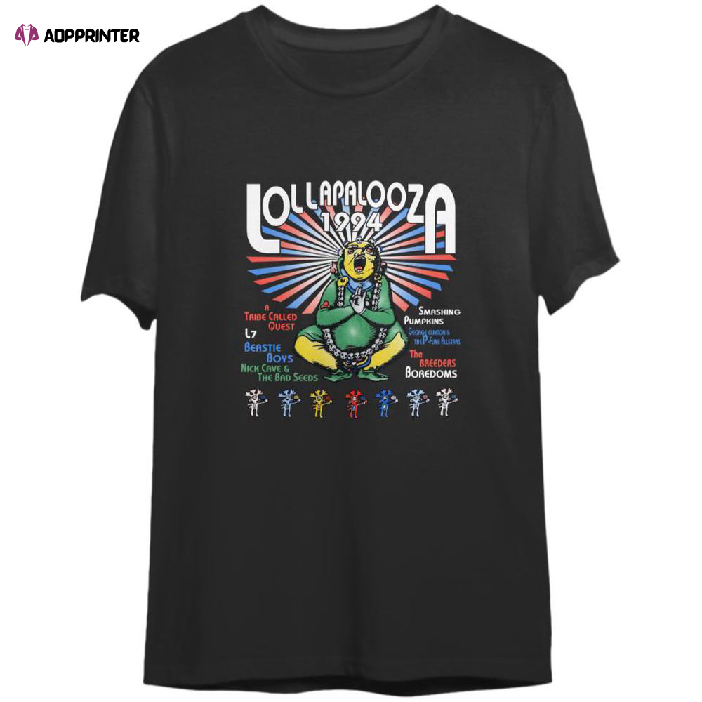 Lollapalooza 1994 Music Festival  T-Shirt, Lollapalooza 1994 Shirt, Gift For Men And Women