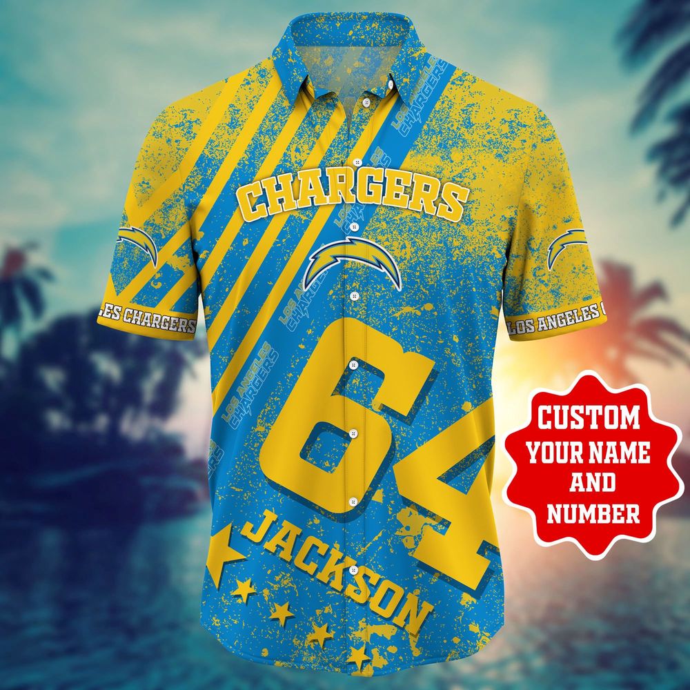 Los Angeles Chargers NFL-Personalized Hawaii Shirt Style Hot Trending