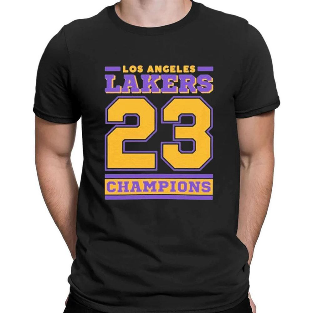 Los Angeles Lakers Basketball Champions 2023 T-shirt For Men Women