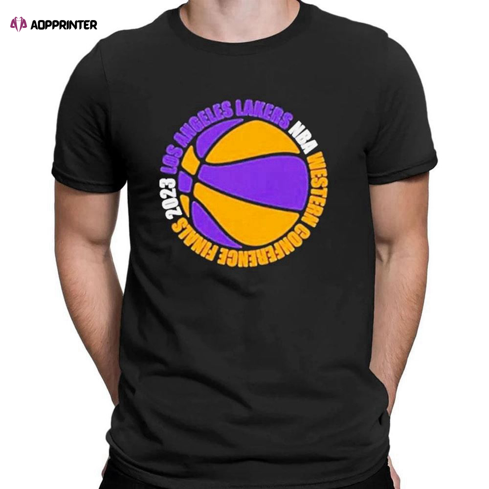 Los Angeles Lakers Finals La Nba 2023 Western Conference T-shirt For Men Women