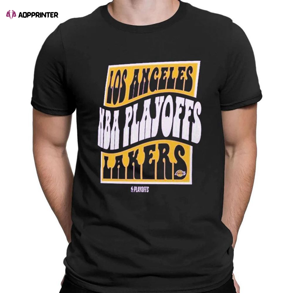 Los Angeles Nba Playoff Lakers 2023 Nba Western Semifinals Playoff T-shirt For Men Women