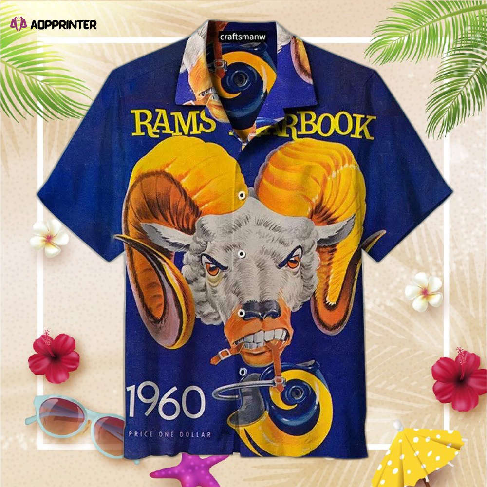 Los Angeles Rams Classic Hawaiian Shirt For Men And Women