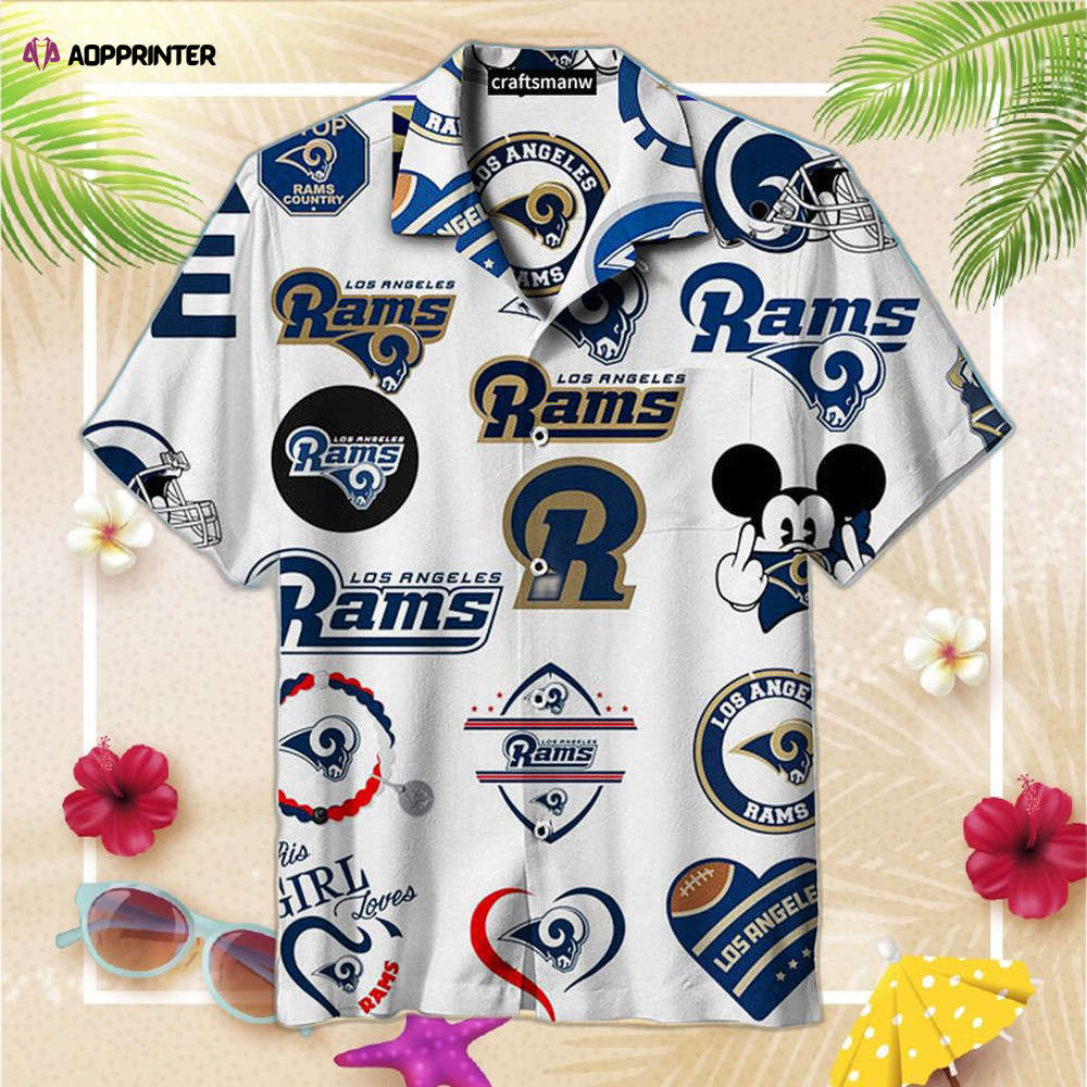 Los Angeles Rams & St. Louis Rams Unisex Hawaiian Shirt For Men And Women