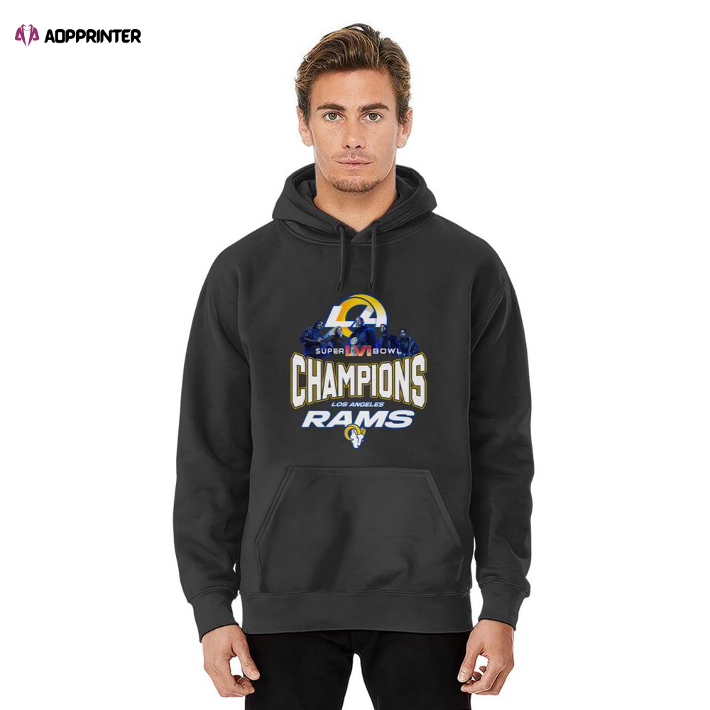 Los Angeles Rams LVI Super Bowl 2023 Champions Hoodie, Gift For Men And Women