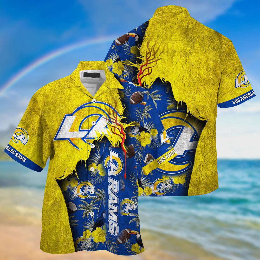 Los Angeles Rams NFL-God Hawaii Shirt New Gift For Summer