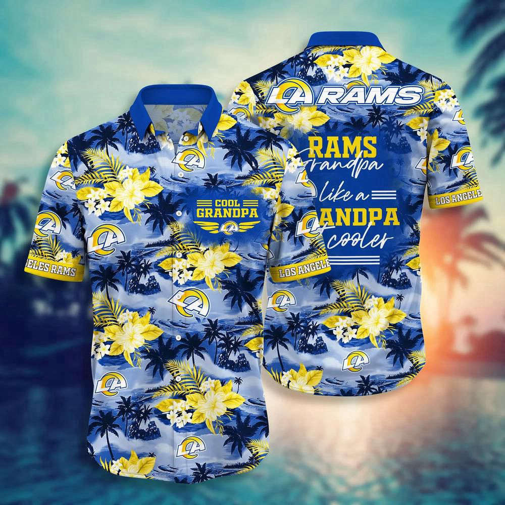 Los Angeles Rams NFL-Hawaii Shirt Style Hot Trending