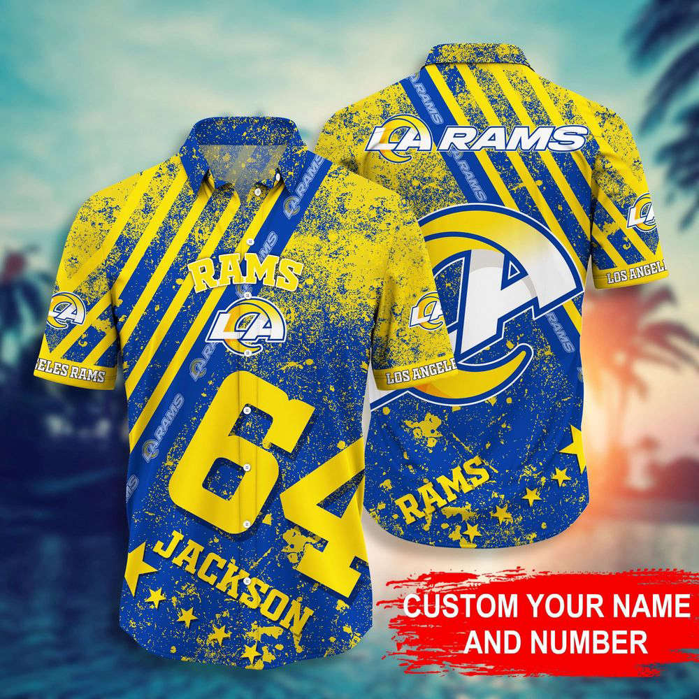 Los Angeles Rams NFL-Personalized Hawaii Shirt Style Hot Trending