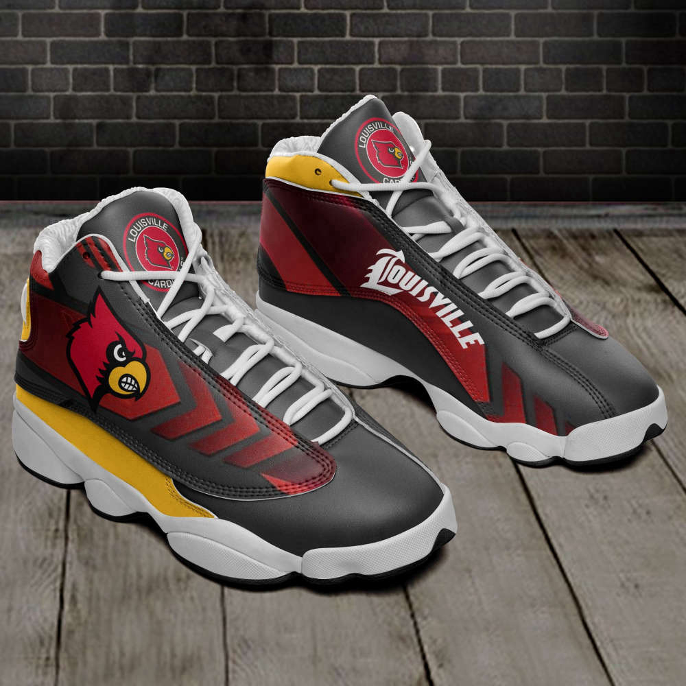 Louisville Cardinals Air Jordan 13 Sneakers, Gift For Men And Women
