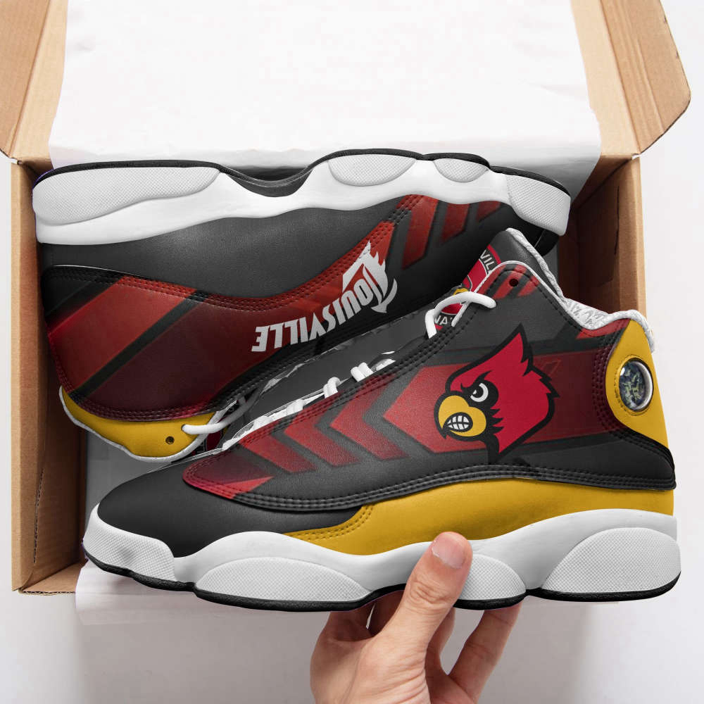Louisville Cardinals Air Jordan 13 Sneakers, Gift For Men And Women