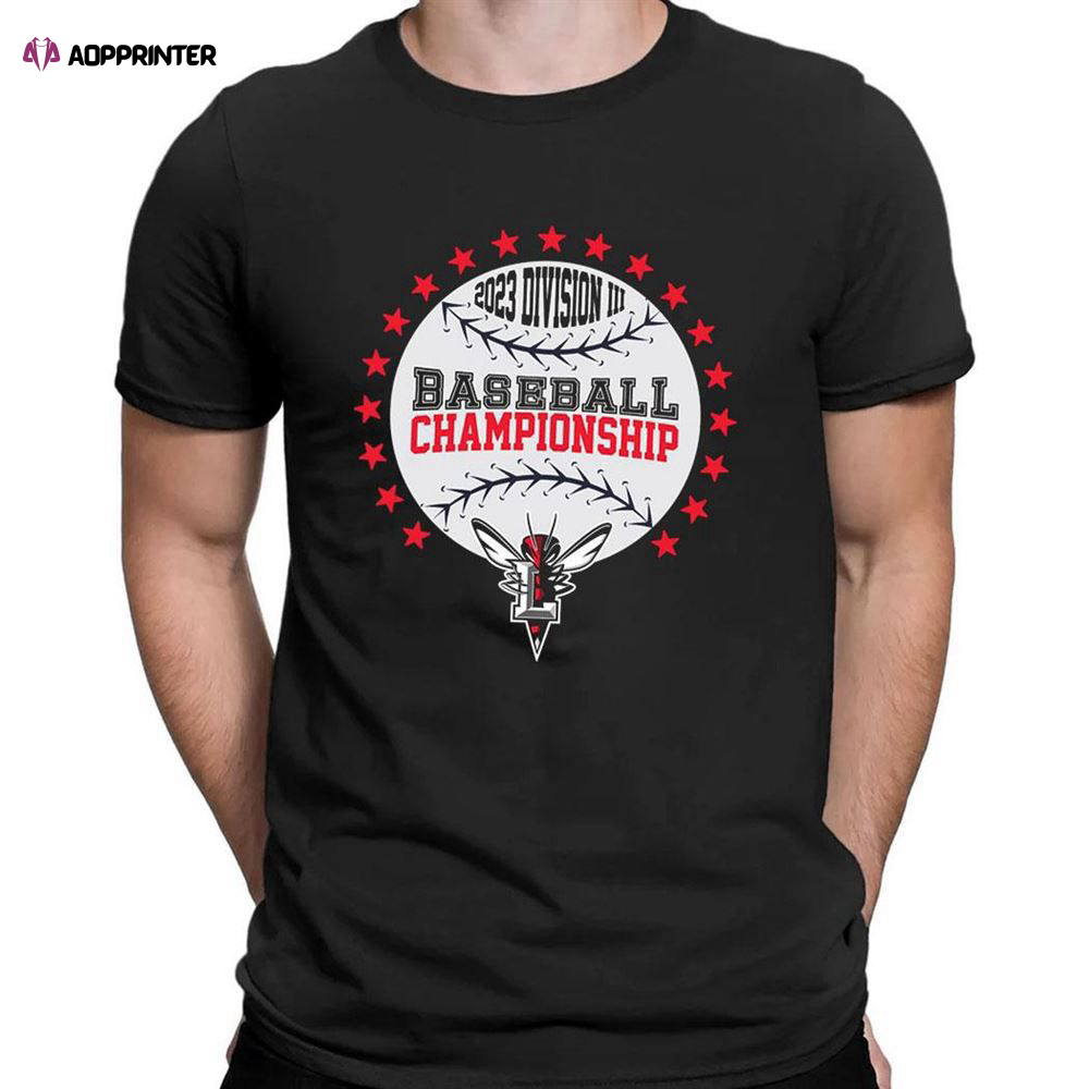 Lynchburg Hornets 2023 Diii Baseball Championship T-shirt For Fans